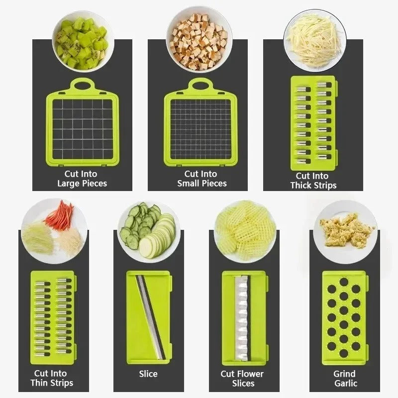 MULTIFUNCTIONAL VEGETABLE/FRUIT CHOPPER